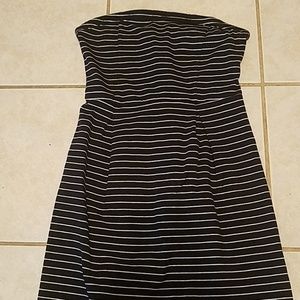 Strapless summer dress